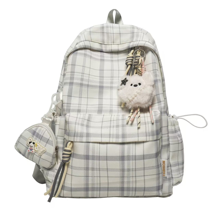 Playful Plaid Design Backpack Stornfield