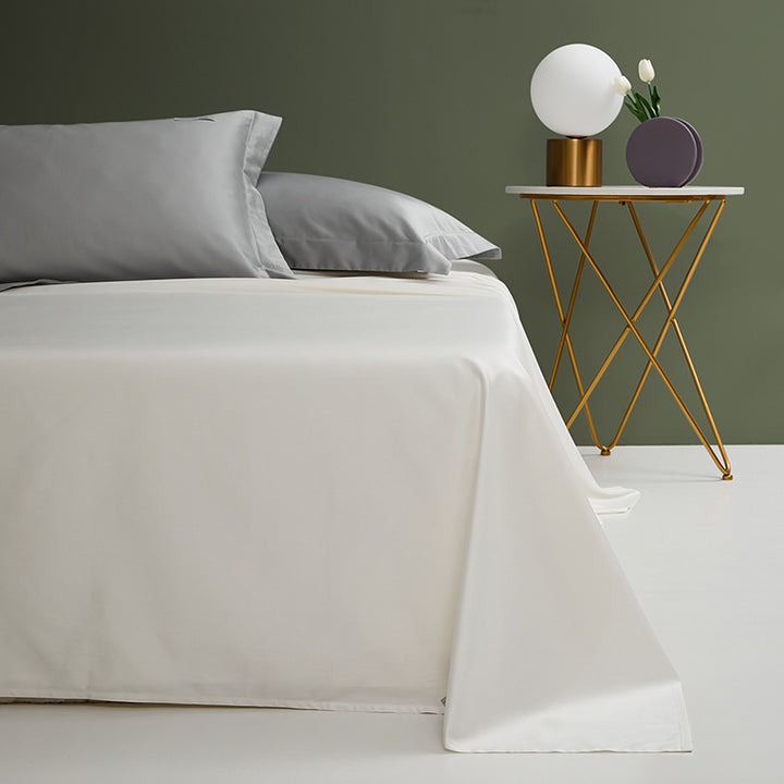Premium Microfiber Sheet Set with Deep-Pocket Fitted Sheet and Silky Cooling Finish