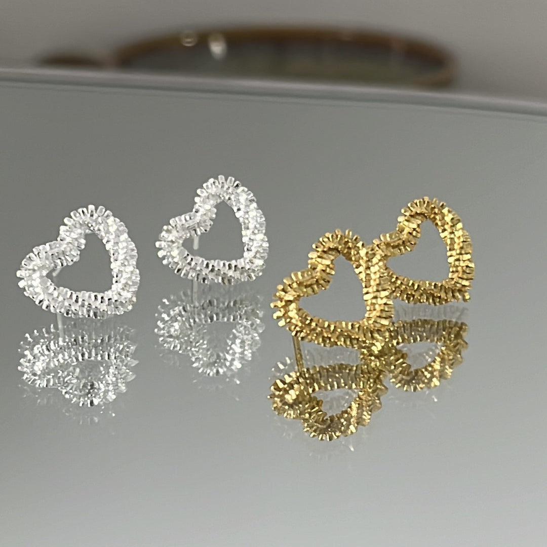 Sparkling Heart Earrings Stornfield