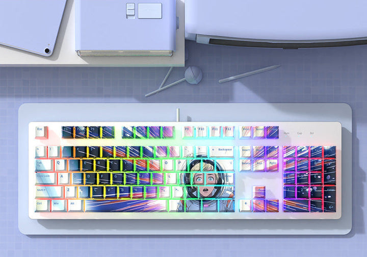 Artistic Themed Mechanical Keyboard Stornfield