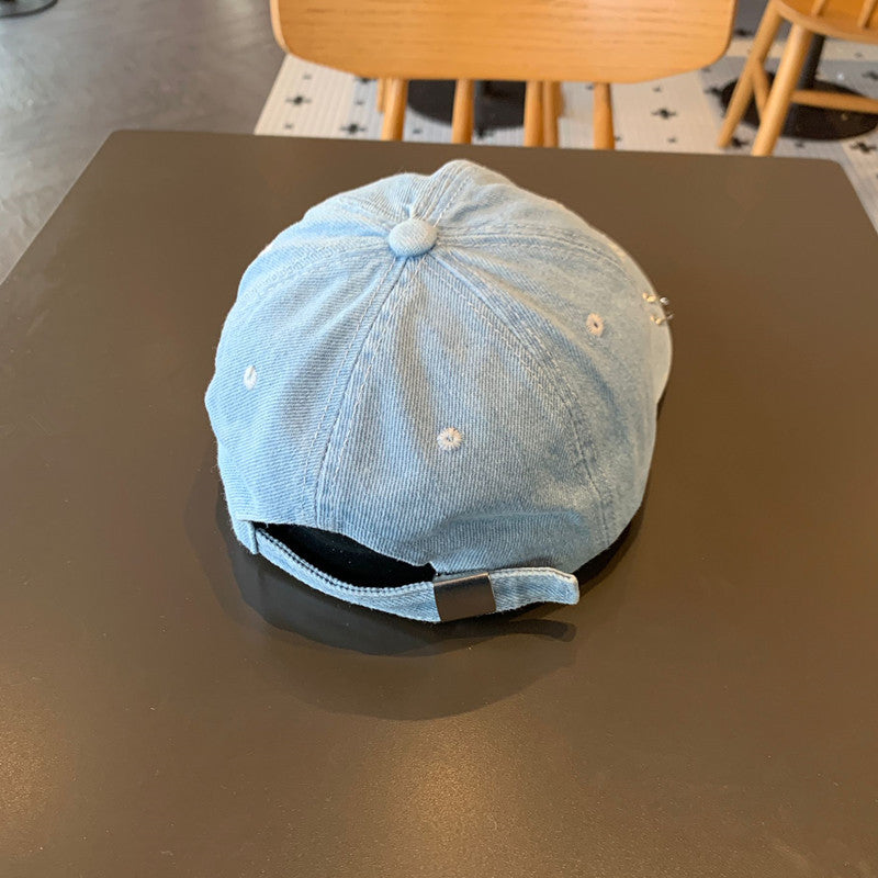 Unisex Distressed Cotton Adjustable Baseball Cap Stornfield