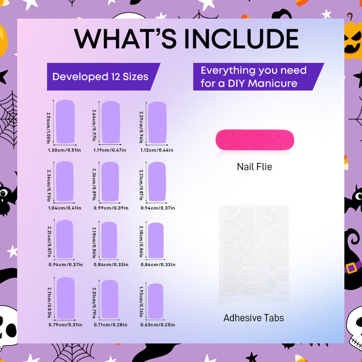 Creative Halloween Nail Art Set with Spooky Designs Stornfield