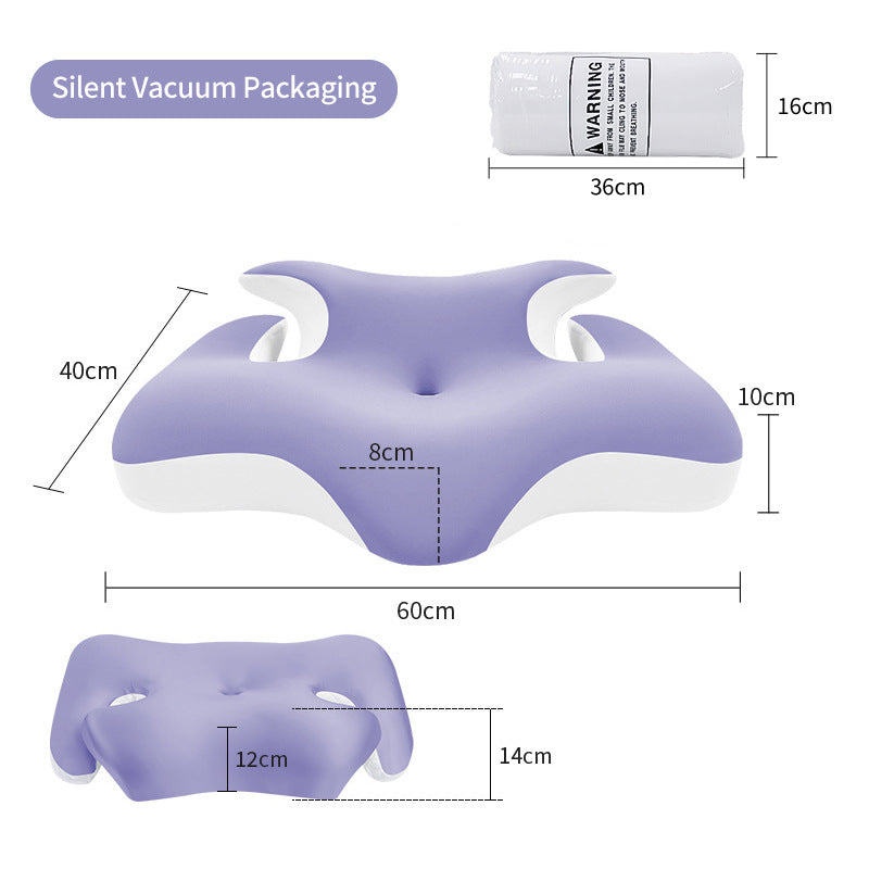 Ergonomic Neck And Shoulder Sleep Pillow With Cooling Gel Surface Stornfield