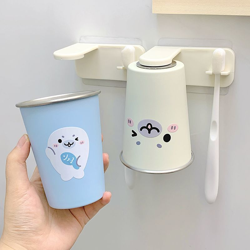 Wall cup holder with cute animal design Stornfield