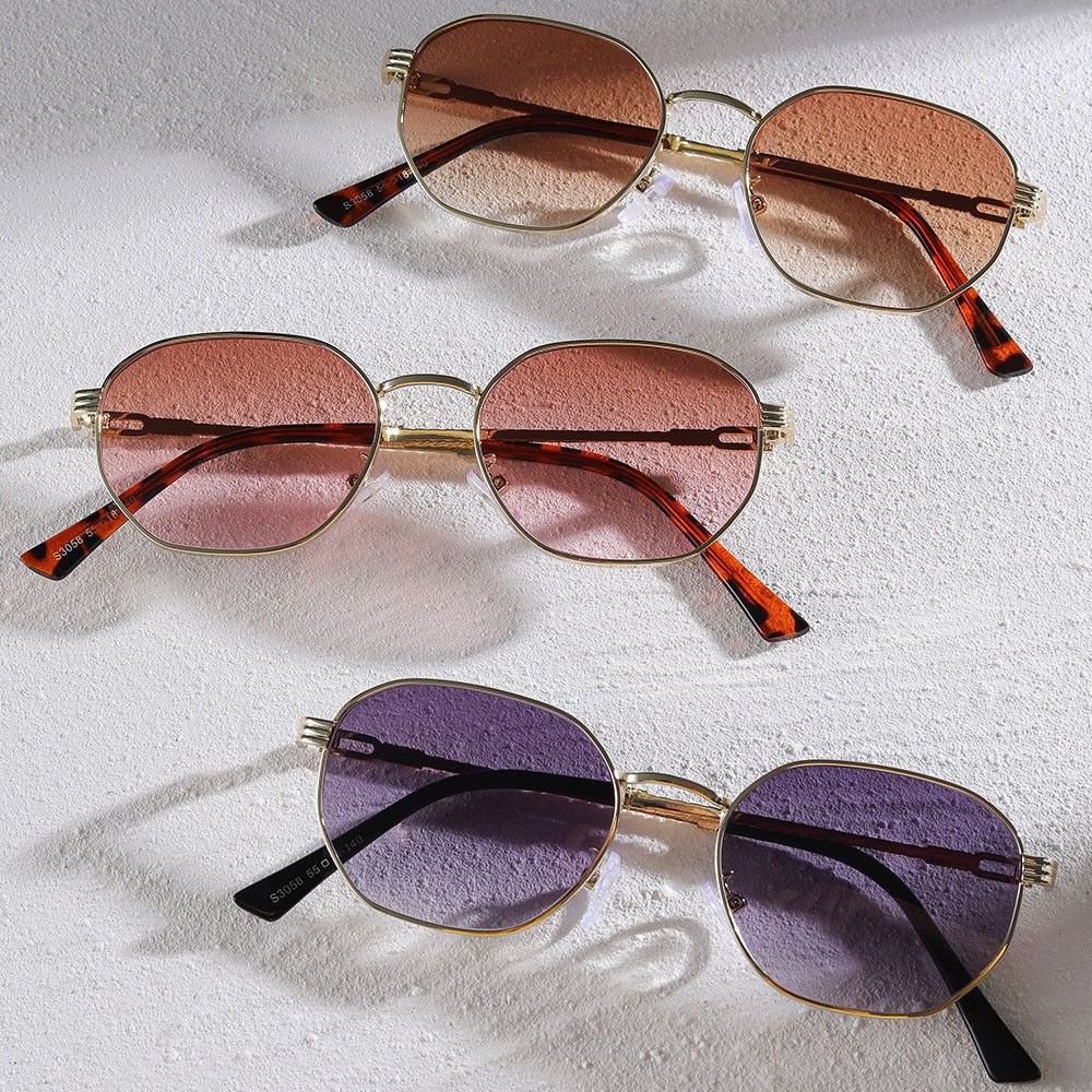 Women’s fashionable sunglasses with high-quality metal frame and elegant lenses Stornfield
