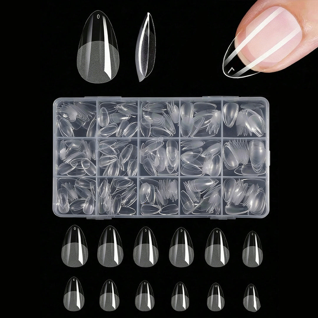 Premium Clear Press-On Nail Tips Stornfield