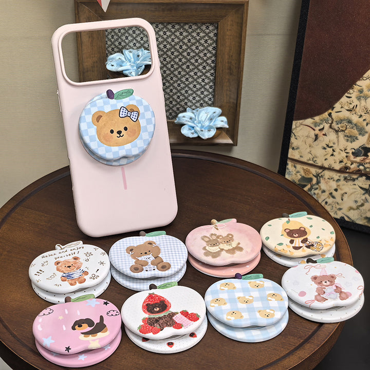 Adorable Bear-Themed Phone Grip Stornfield