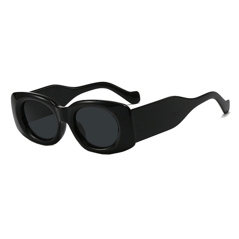 Ladies futuristic sunglasses in elegant square design Stornfield