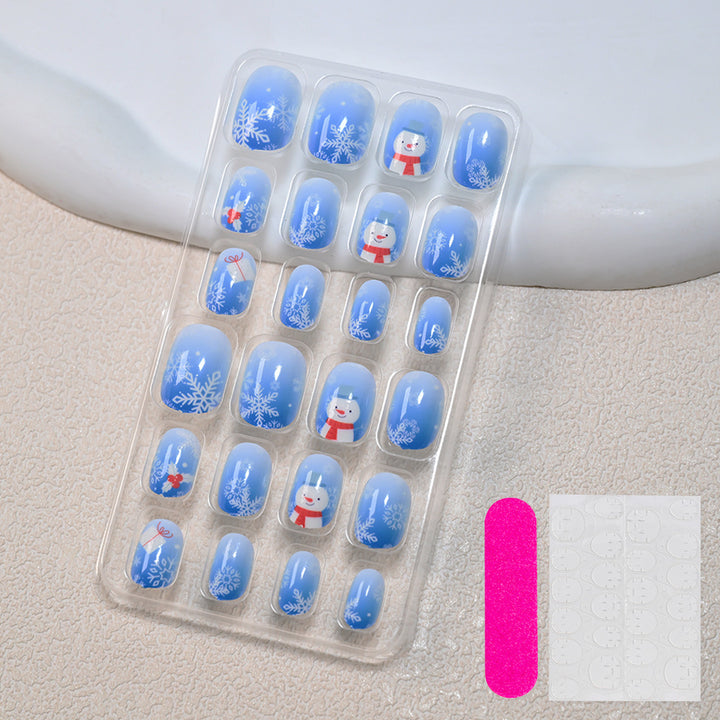 Themed Summer Beach Nail Art Press-On Nails Stornfield