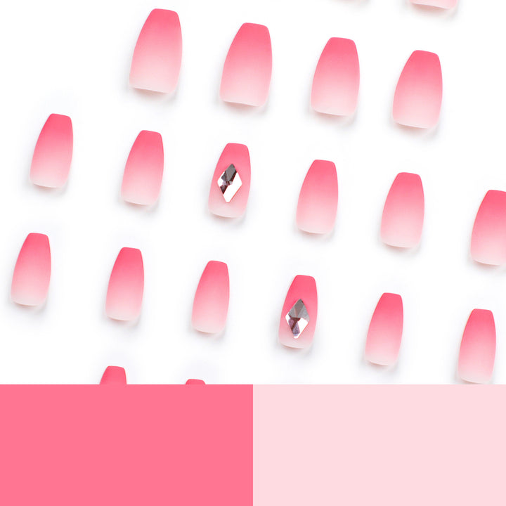 Glamorous nail art with elegant rhinestone accents Stornfield