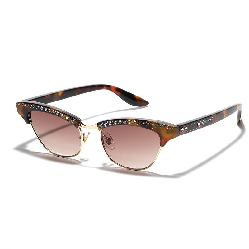Women's Cat Eye Glasses with Elegant Glitter Details Stornfield