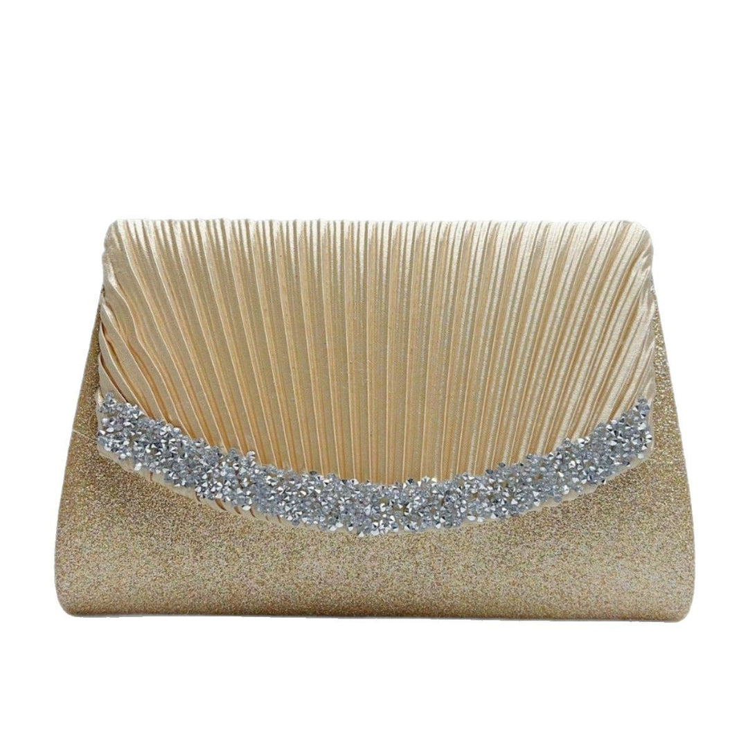 Elegant Pleated Evening Clutch