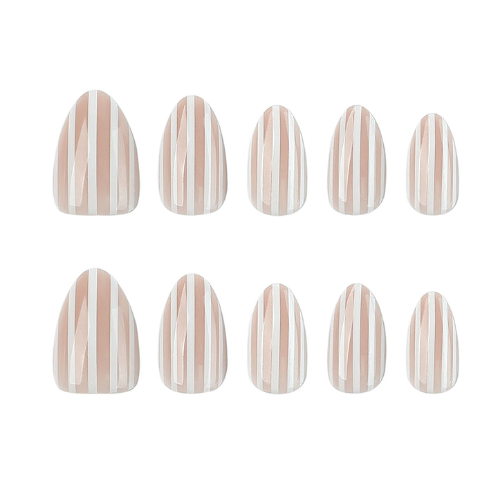 Stylish nail art with elegant stripe patterns Stornfield