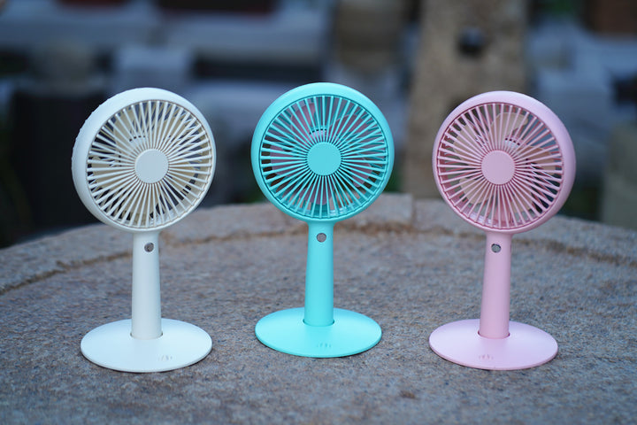 Unisex Portable Table Fan with Flexible Design and Powerful Battery Stornfield