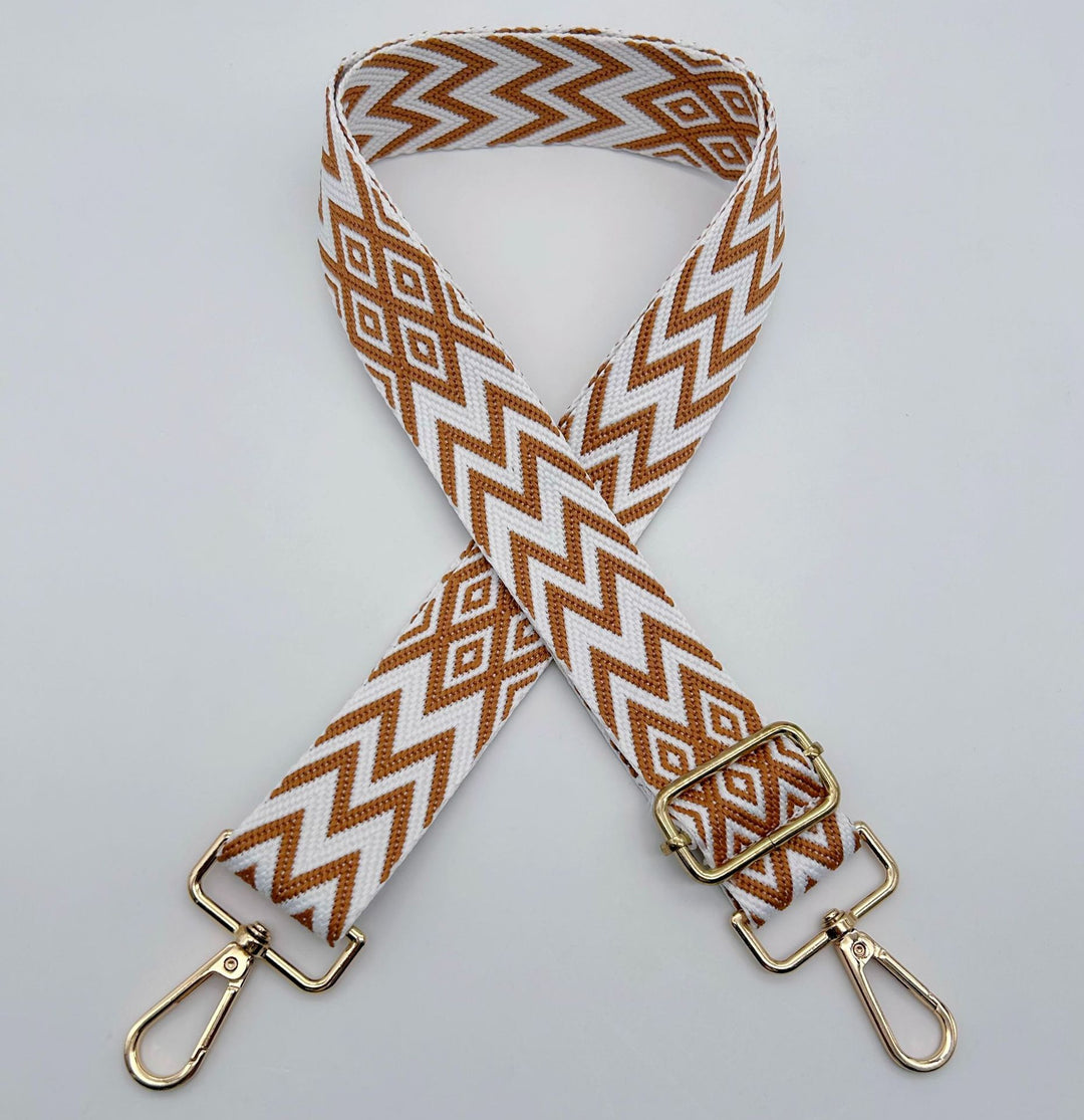 Adjustable Patterned Bag Strap Stornfield