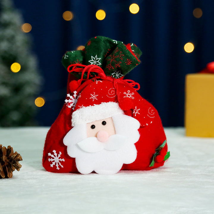 Cute Christmas gnome with gift sack Stornfield