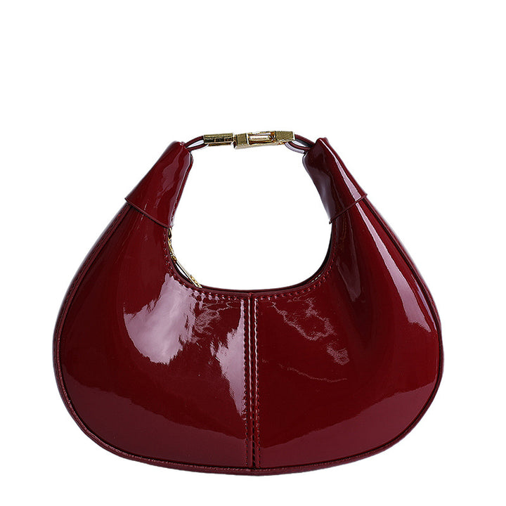 Glossy Patent Leather Evening Handbag Stornfield