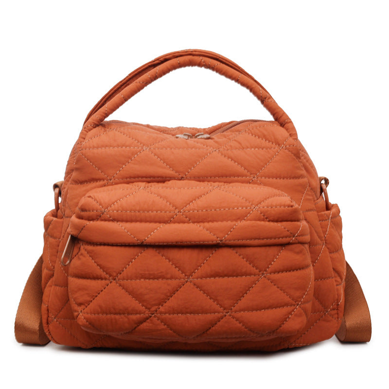 Shoulder bag with padded inner compartments Stornfield