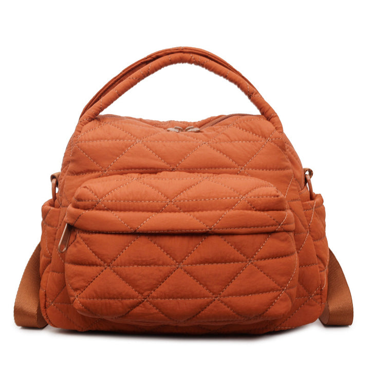 Shoulder bag with padded inner compartments Stornfield