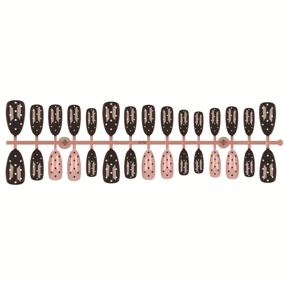 Artistic Geometric Nail Tips