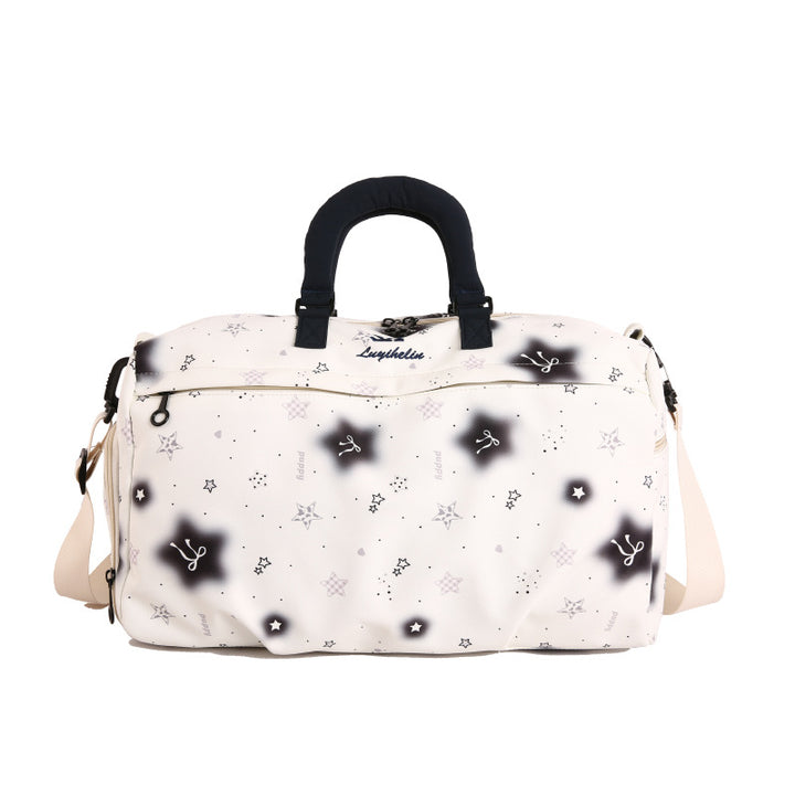 Star-Patterned Travel Duffle Bag Stornfield