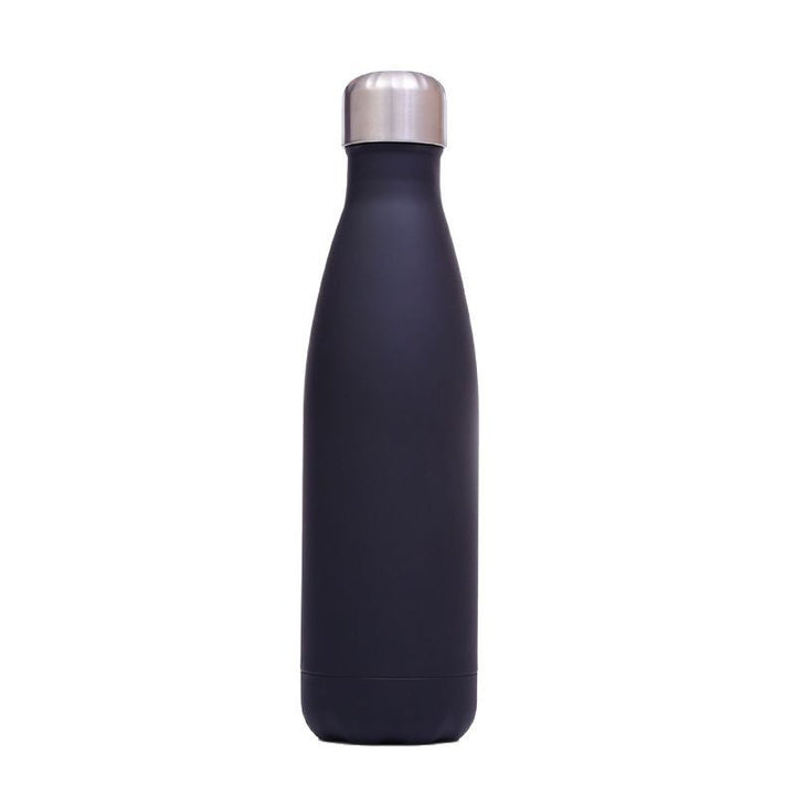 Women's Stainless Steel Drinking Bottle with Wood Look Stornfield