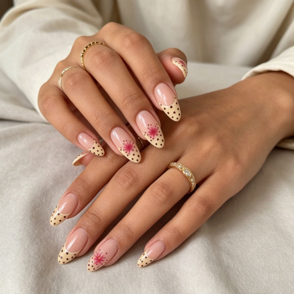 Elegant Decorative Nail Extensions