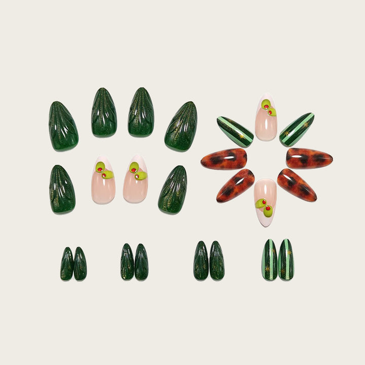 Artistic 3D decorated artificial nails Stornfield