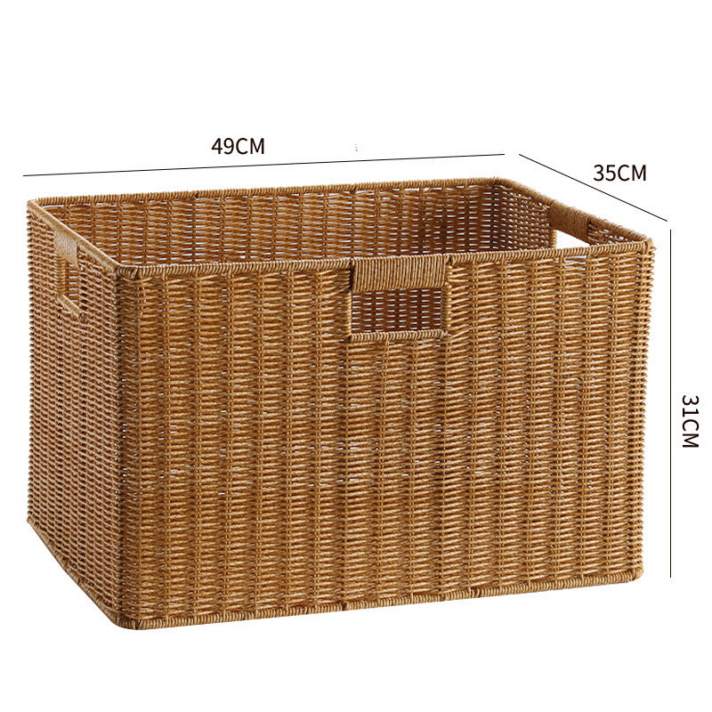 Handmade Wicker Storage Box Stornfield
