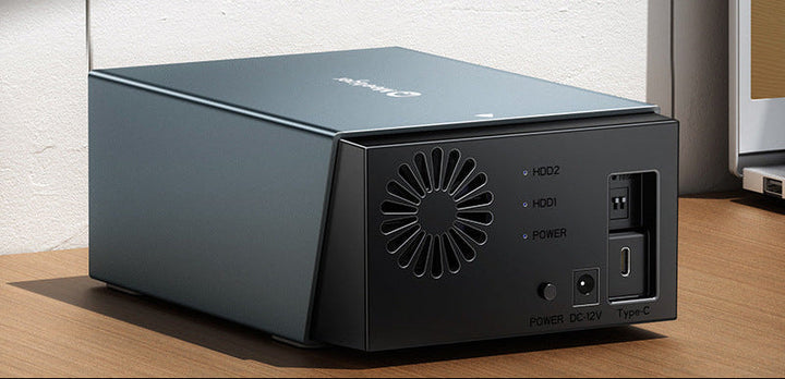 Dual-Bay Hard Drive Enclosure Stornfield