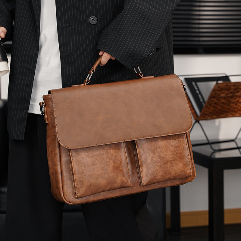 Stylish briefcase with multiple compartments Stornfield