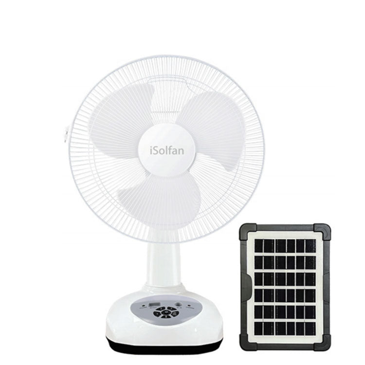 Ladies solar-powered stand fan with variable speed control and intelligent control system Stornfield
