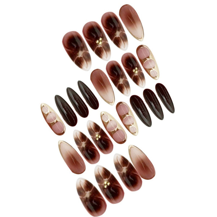Decorative Press-On Nail Art with Unique Design Stornfield