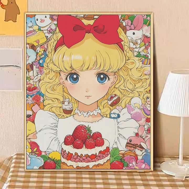 Whimsical Fantasy Dessert-Themed Canvas Art Print Stornfield