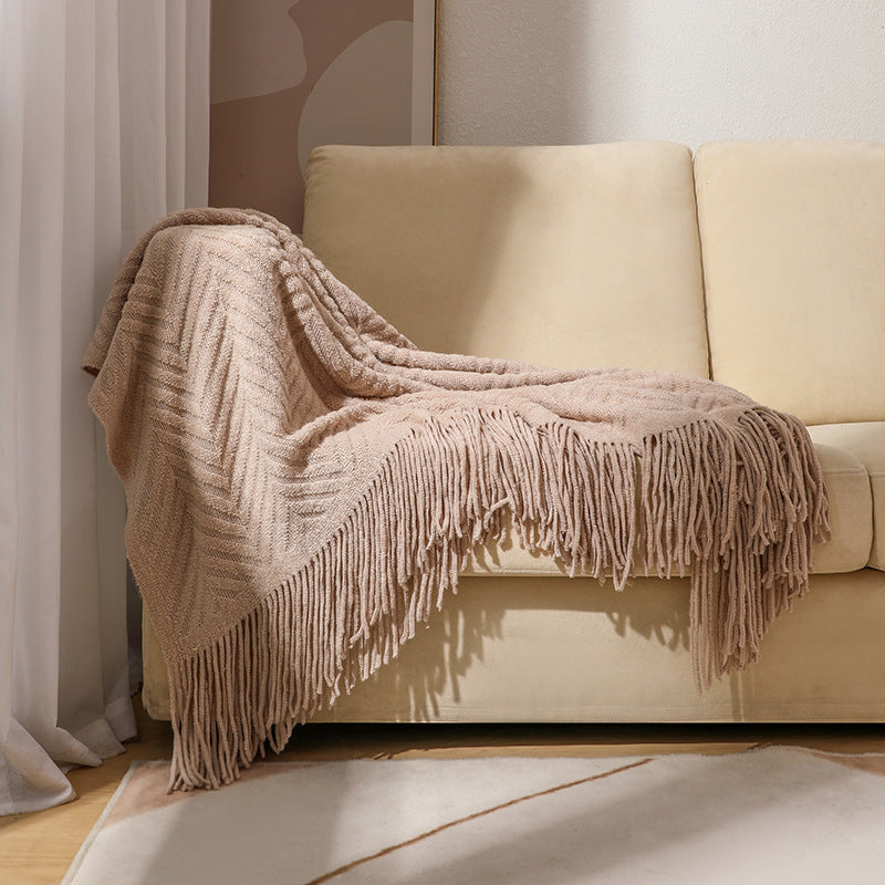 Ladies cozy throw blanket Stornfield