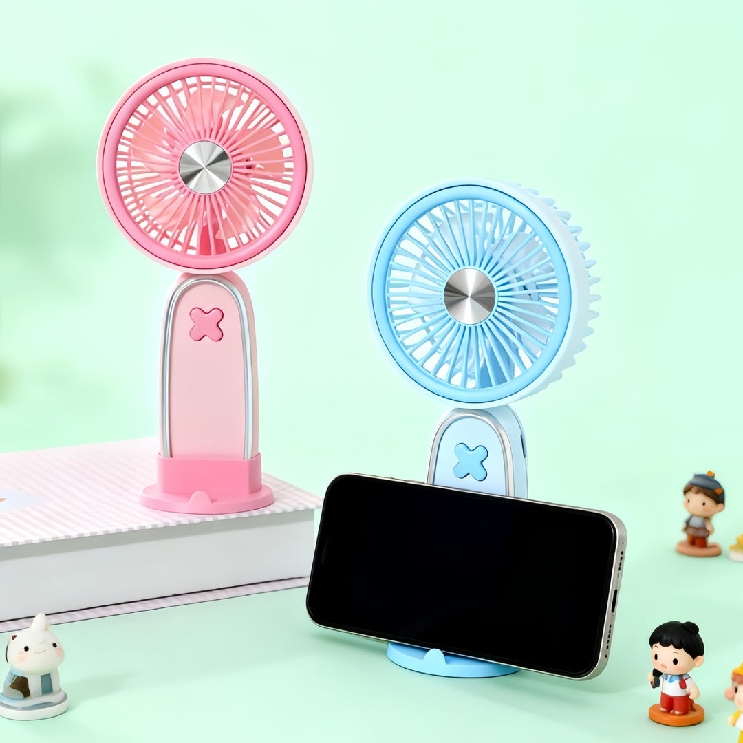 Women Portable USB Mini Fan with Ergonomic Shape Stornfield