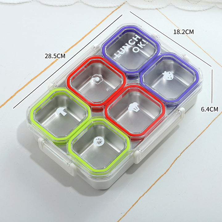 Multi-Compartment Food Organizer