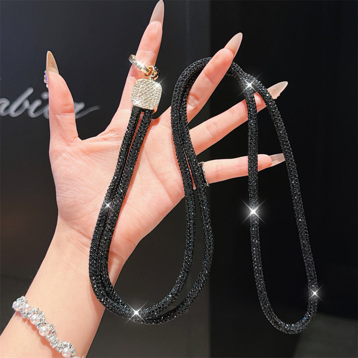 Rhinestone-Embellished Eyewear Lanyard Stornfield