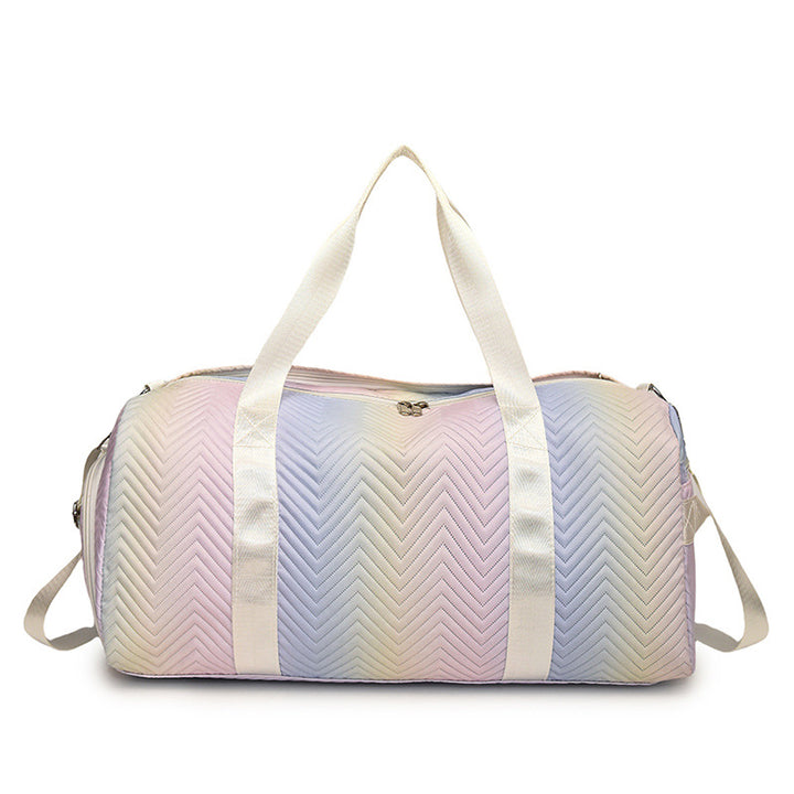 Chevron Quilted Travel Duffle Bag Stornfield