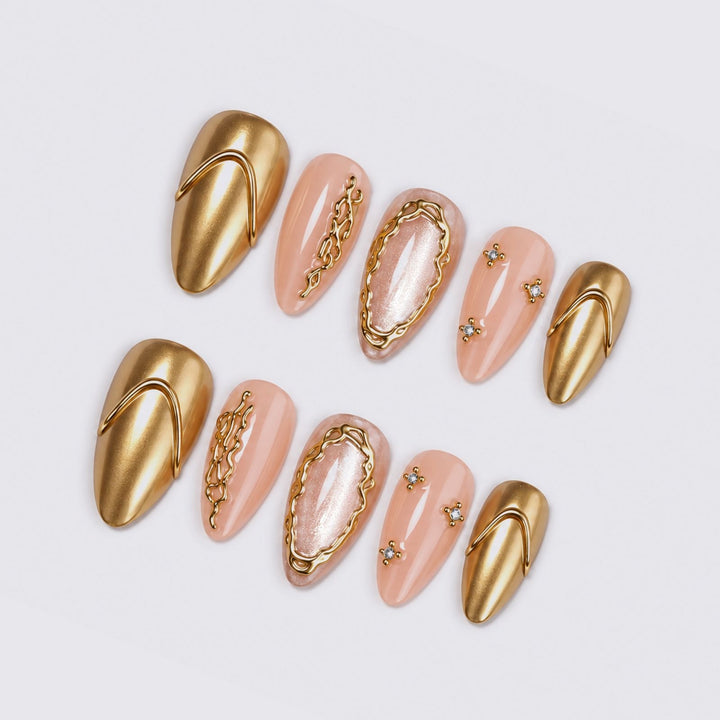 Elegant Design Artificial Nail Set Stornfield