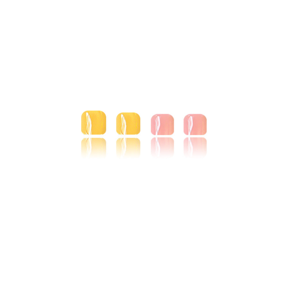 Nail art set with colorful gradient and elegant designs Stornfield