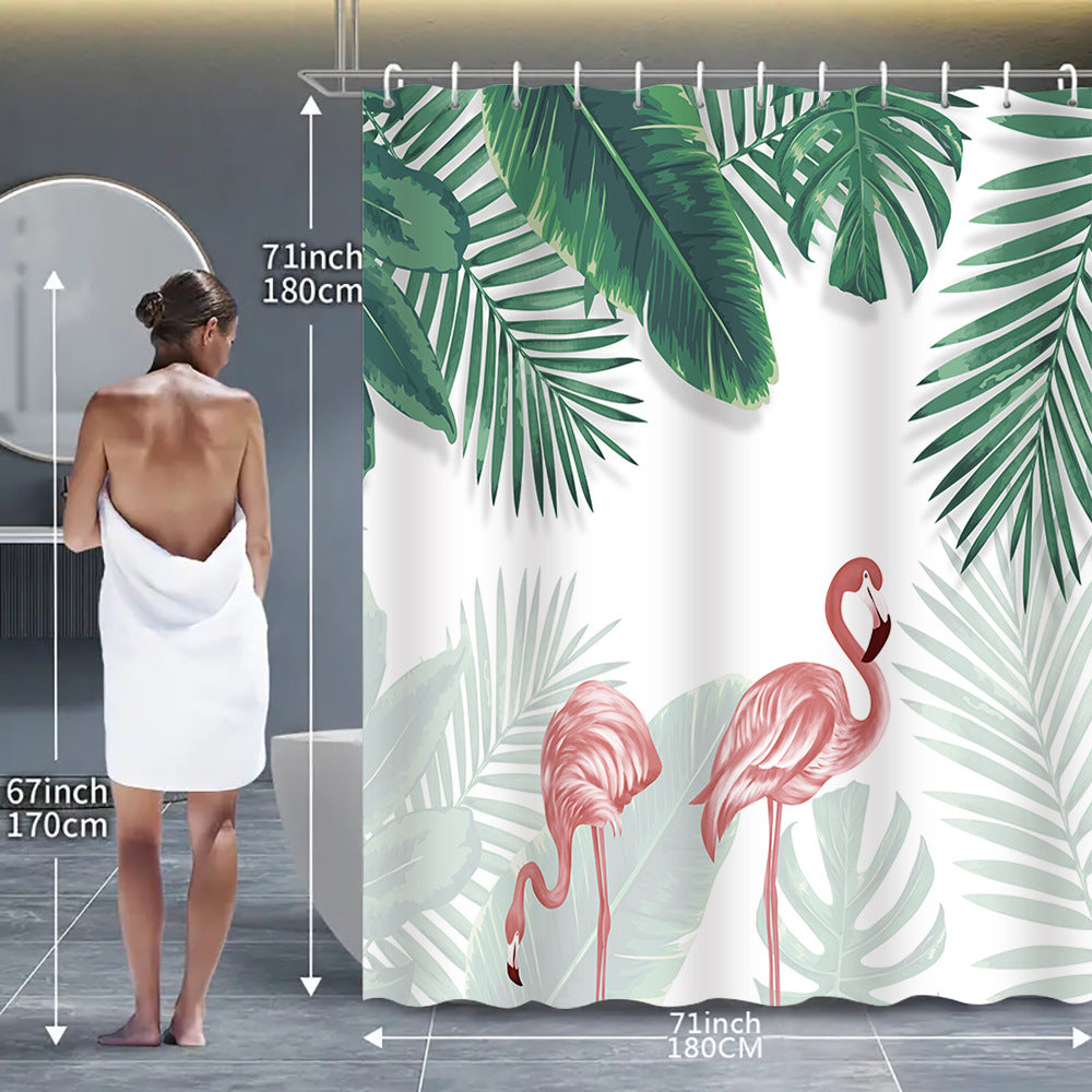 Tropical Paradise Shower Curtain Stornfield