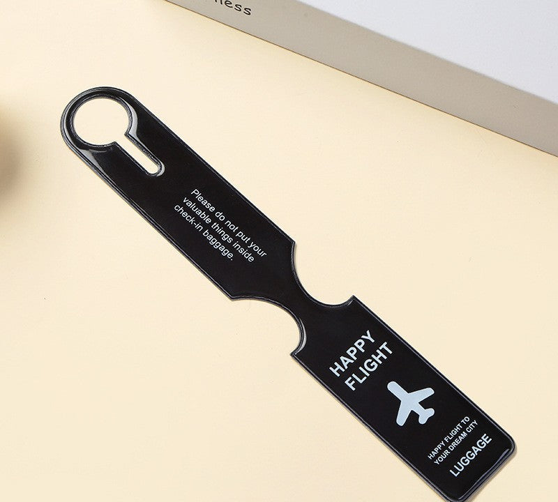 reflective PVC luggage handle wrap tag with secure snap closure Stornfield