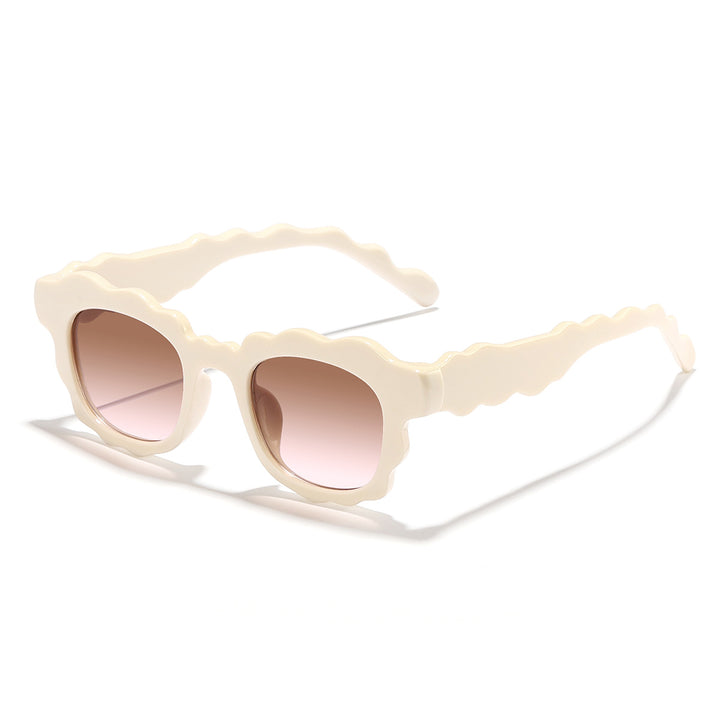 Women's eye-catching sunglasses in creatively designed cloud frame Stornfield