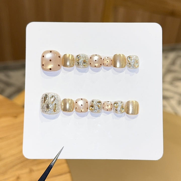 Glittering Nail Tips Stornfield