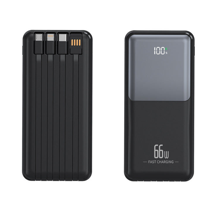 Portable power bank with integrated multifunction charging cable Stornfield
