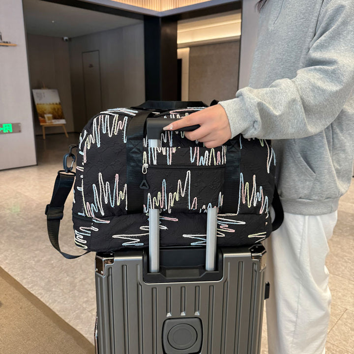 Quilted Lightweight Travel Weekender
