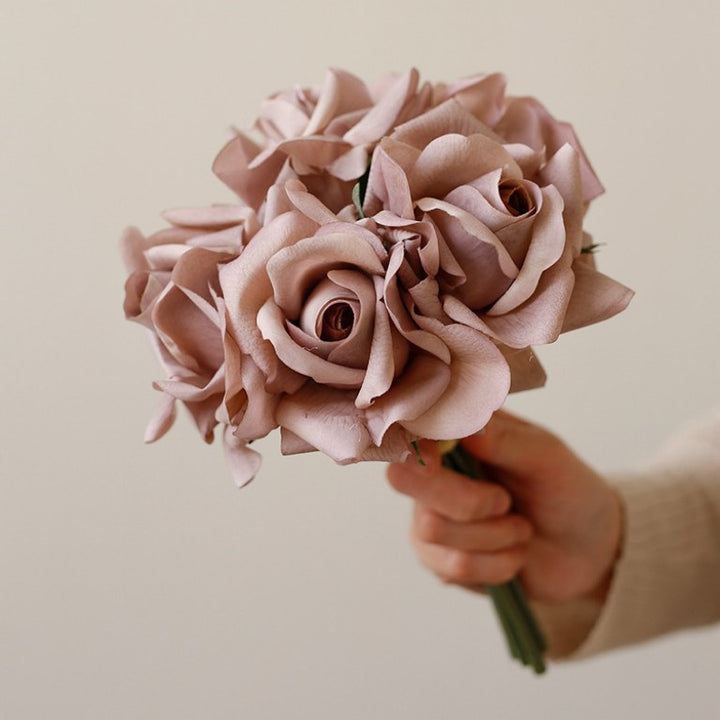 Romantic Faux Rose Bouquet