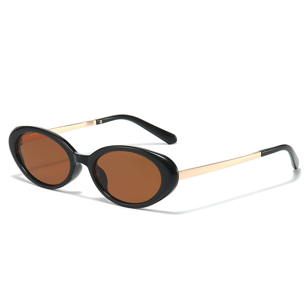 Retro-Inspired Oval Frame Sunglasses Stornfield 1787812326