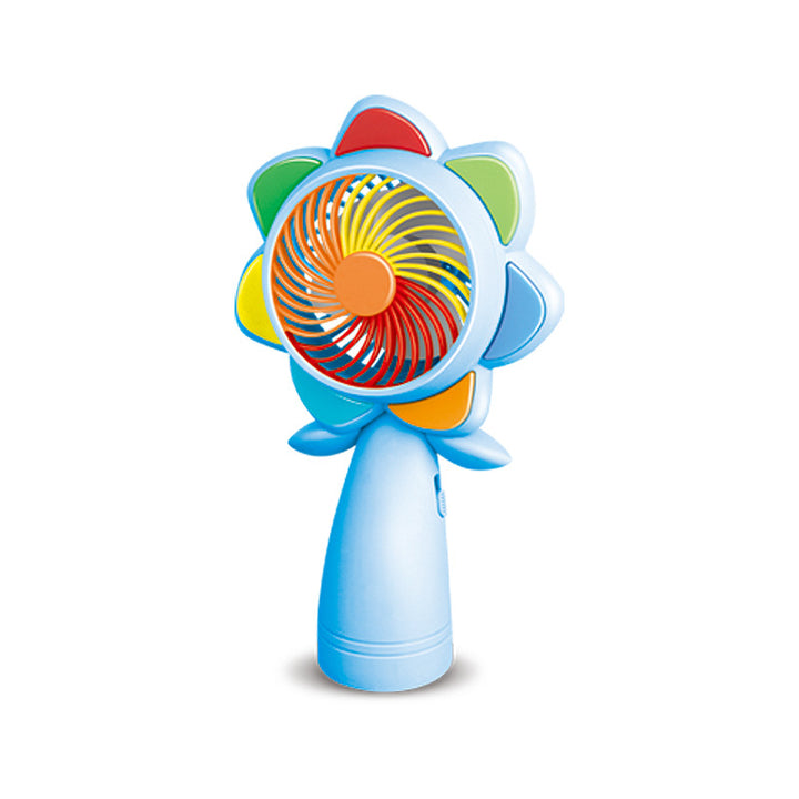 Unisex Portable Mini Hand Fan in Flower Design Stornfield